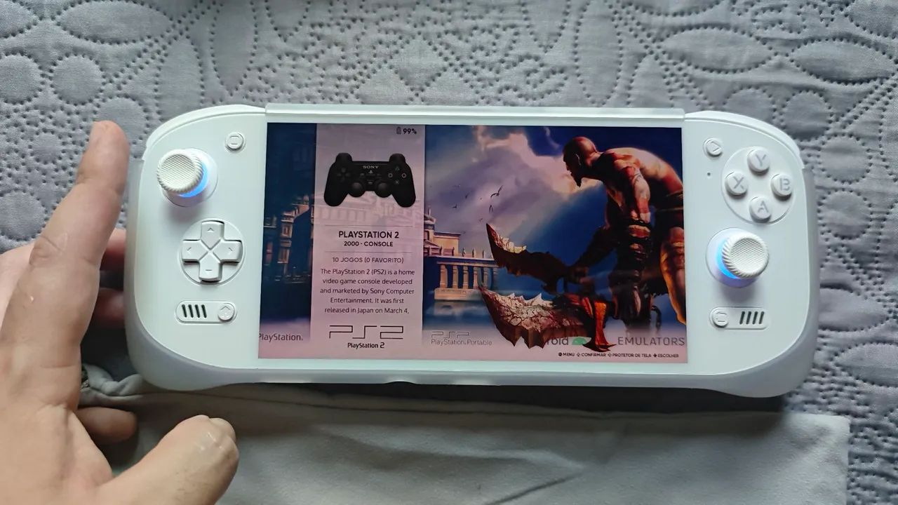 AYN Odin 2 Portal Pro 12G 512GB + micro SD 512 GB - Consoles de