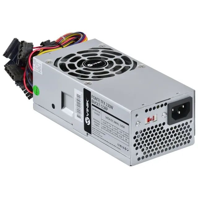 Fonte De Alimentação Para Gabinete Slim Vinik Tfx 230w Real
