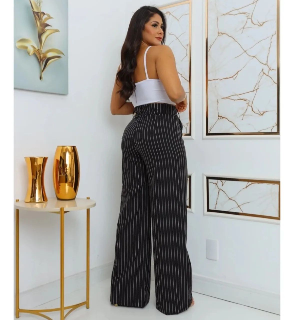 Calça alfaiataria Pantalona  - Foto 2