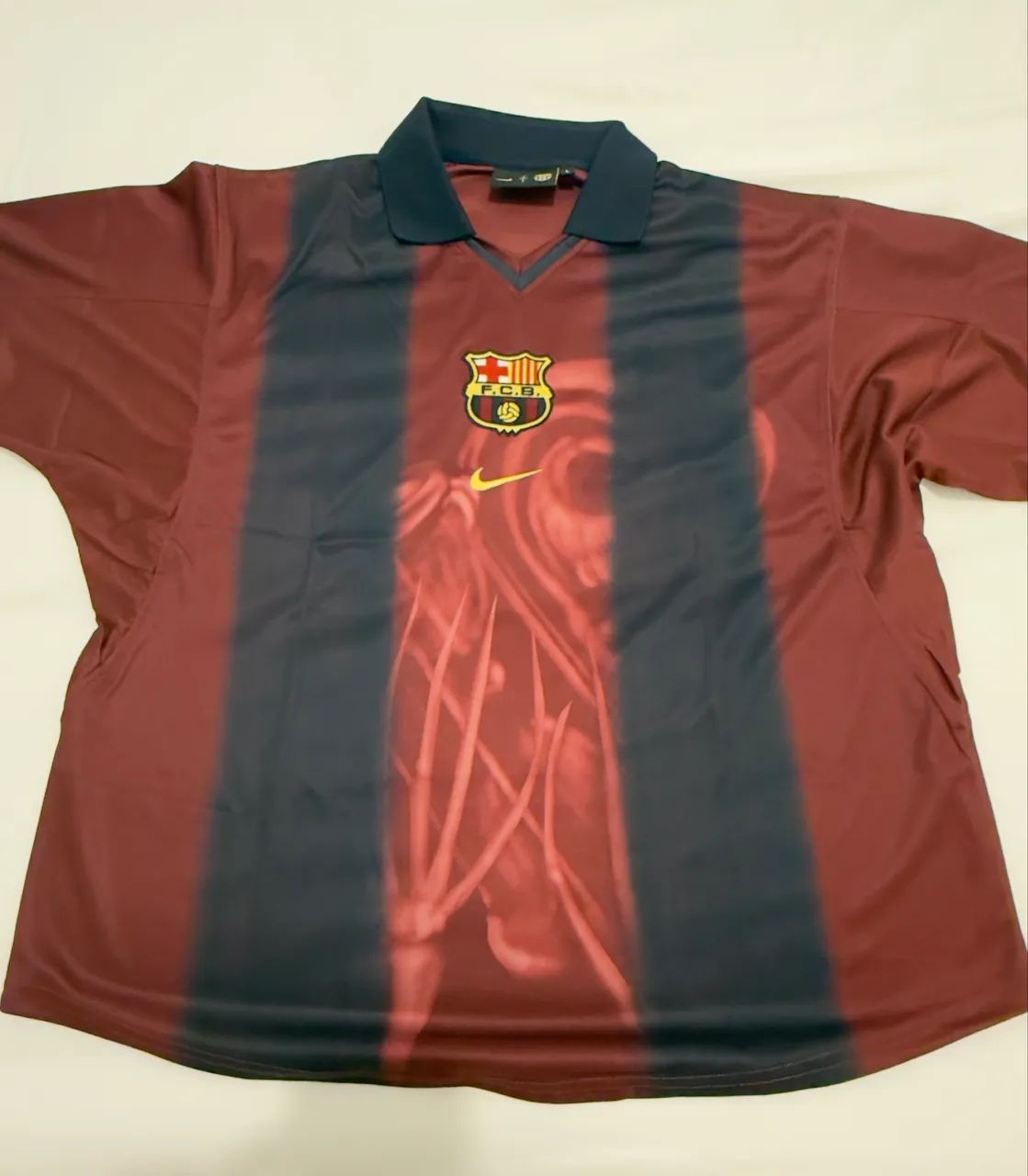 Camisa Nike Barcelona Travis Scott  Retro 2000 - Foto 5