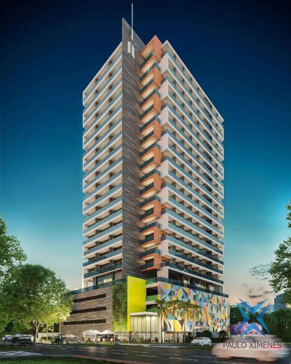 Apartamento com 1 dormitório à venda, 41 m² por R$ 538.000,00 - Cocó - Fortaleza/CE