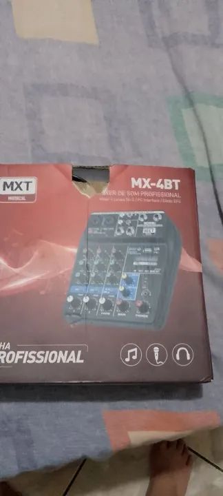 Mesa de Som 8 Canais - Mixagem Profissional - Foto 6