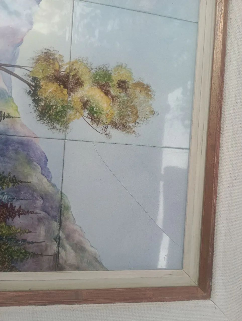 Quadro Paisagem em Azulejos - Foto 3