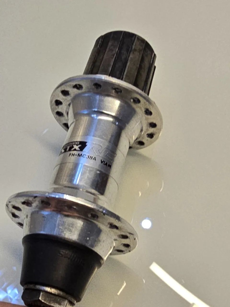 Cubo traseiro shimano STX-RC impecável, sem detalhes (Made in Japan) - Foto 2