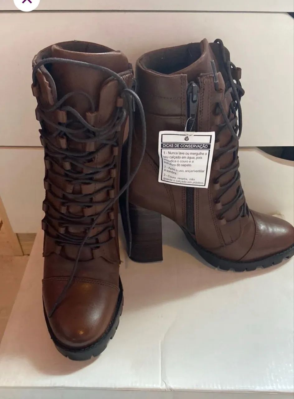 Bota couro legítimo  - Foto 2