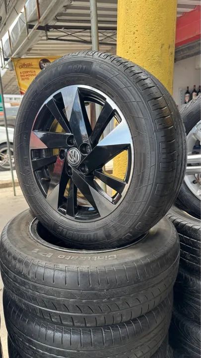 Rodas aro 15 Volkswagen 5x100 - Foto 3