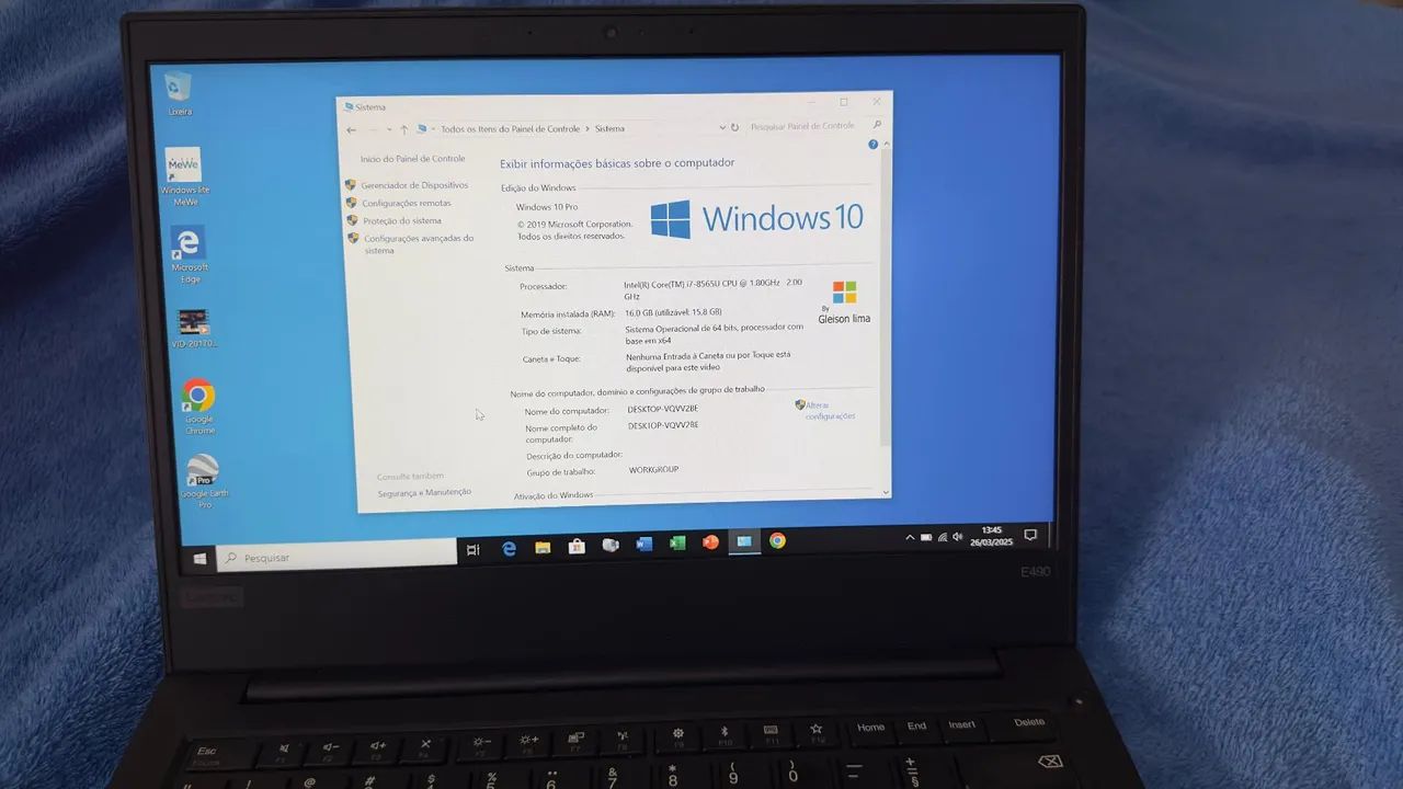 Notebook Lenovo ThinkPad E490  i7 16 gb - Foto 4