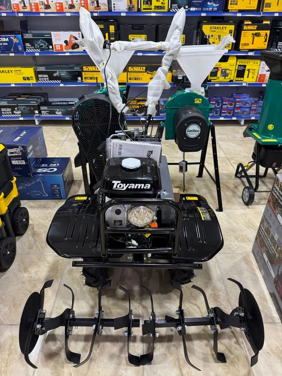 Motocultivador a Gasolina 7Hp Completo C/ Acessórios 212cc - TT90 Toyama  - Foto 3