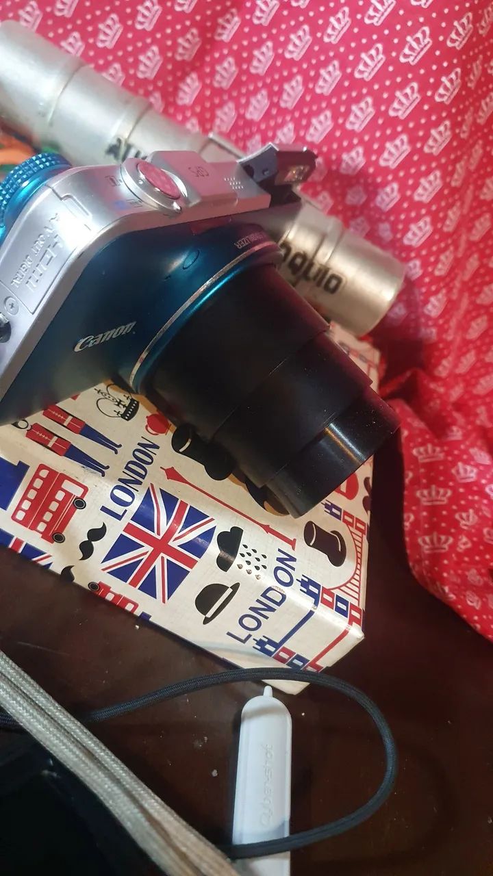 Câmera Canon 12.1 PowerShot SX230 HS 14x Zoom Óptico - Foto 6