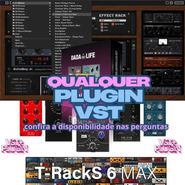VST/Plugins da sua Escolha (Win e Mac)