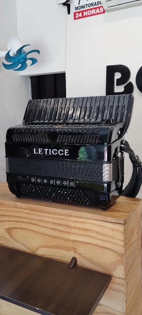 ACORDEON LETICCE MEGA 6 BLACK