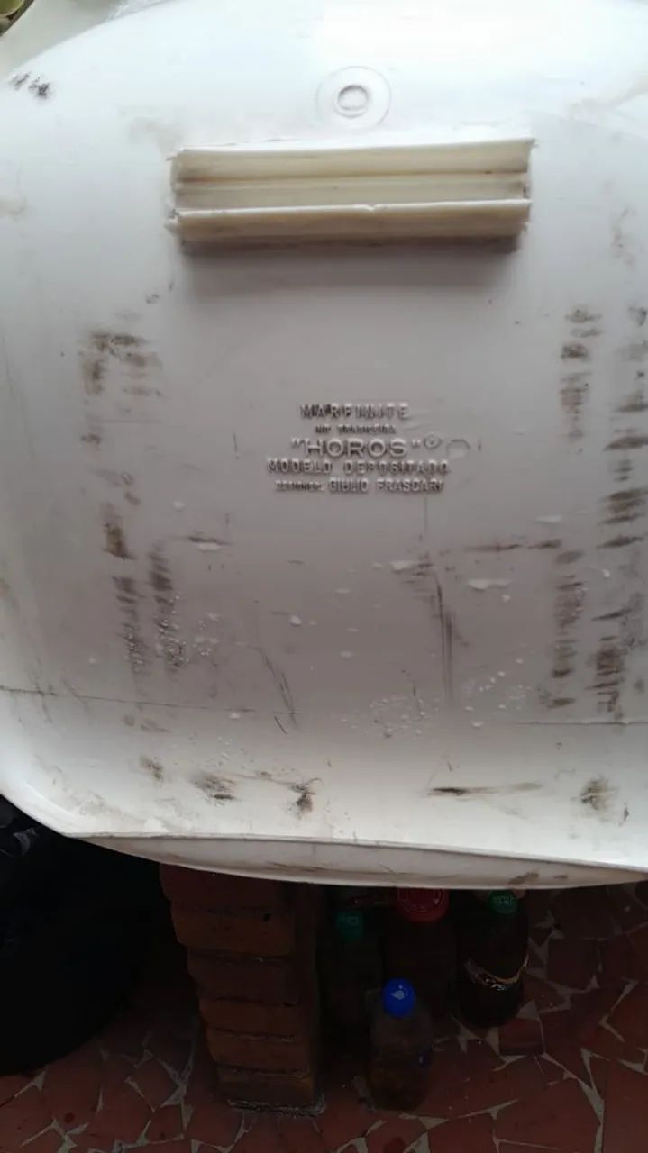 Assento para Cadeira de Barco Branca de Plástico - Foto 2