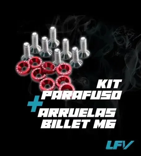 Kit Parafuso Arruelas Billet MG - Novo