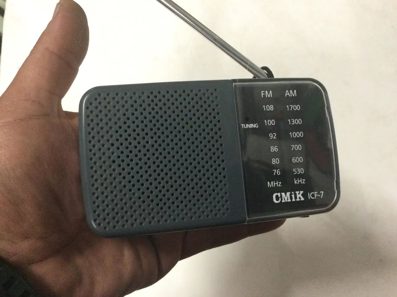 Rádio CMIK ICF-7 - Portátil