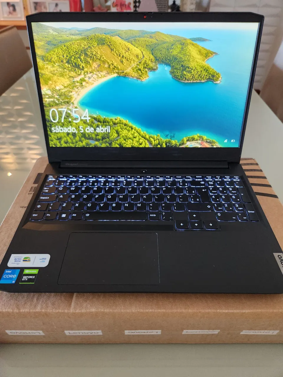 Notebook Lenovo Gamer.