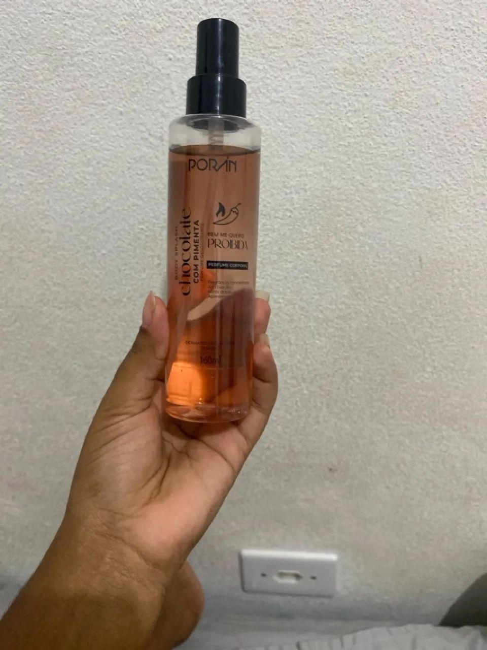 Perfume Corporal Chocolate com Pimenta Poran