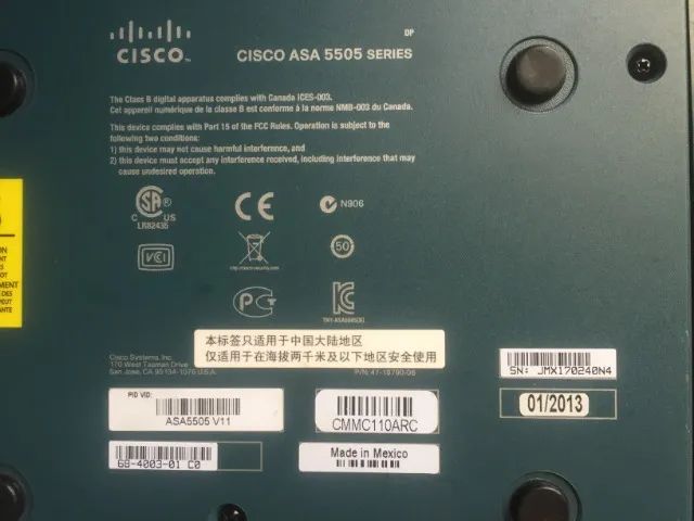 Firewall Cisco Asa 5505 Security64842051160706124