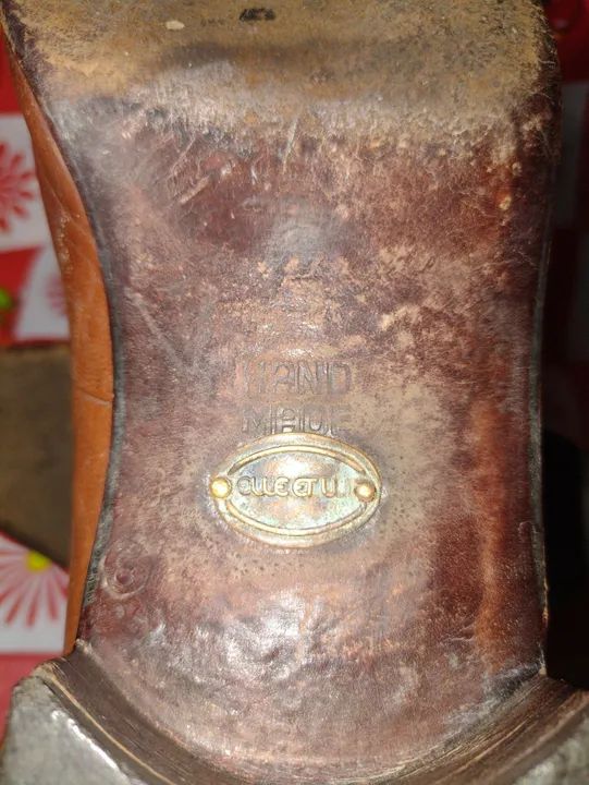 Sapatos de Couro Marrom - Estilo Clássico - Foto 5