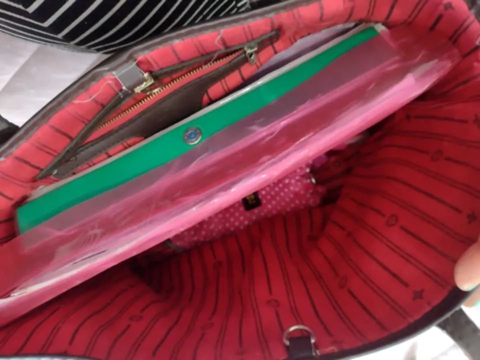 Bolsa Louis Vuitton Damier Ebene Neverfull - Foto 4
