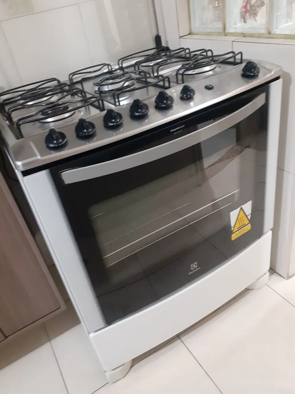 Fogão 5 Bocas com Forno - Semi-novo