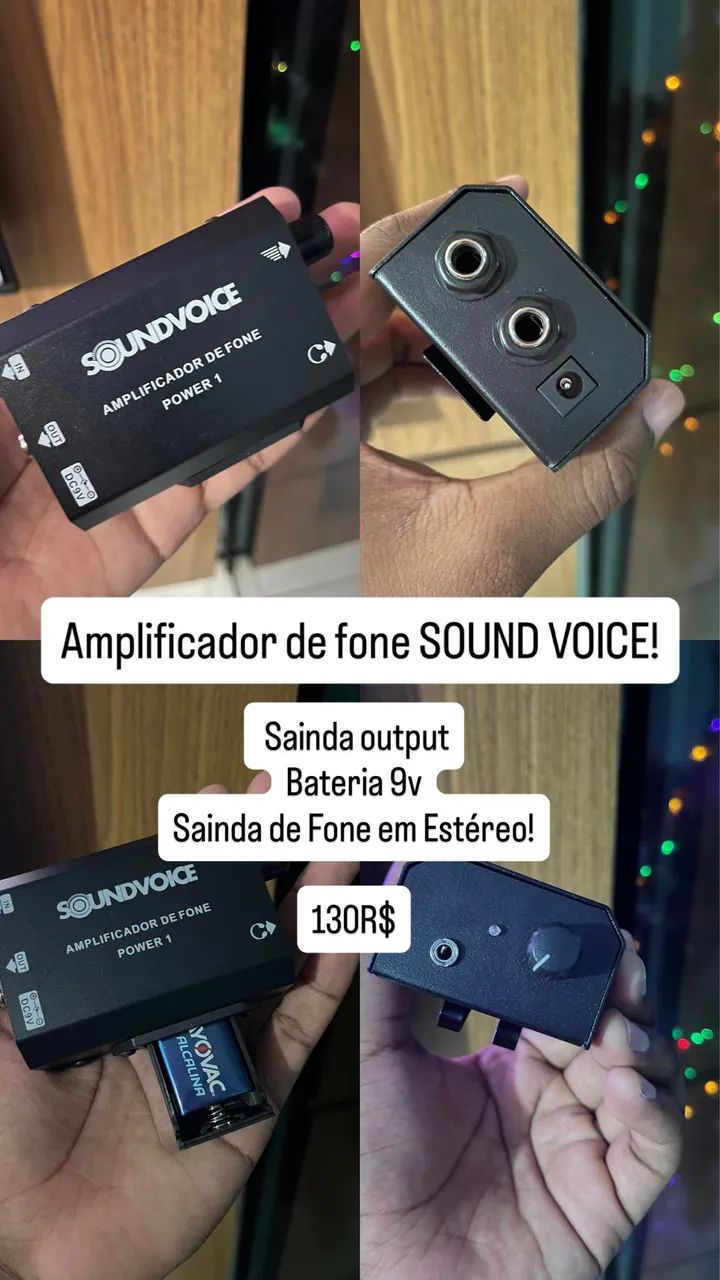 Amplificador de fone  - Foto 2