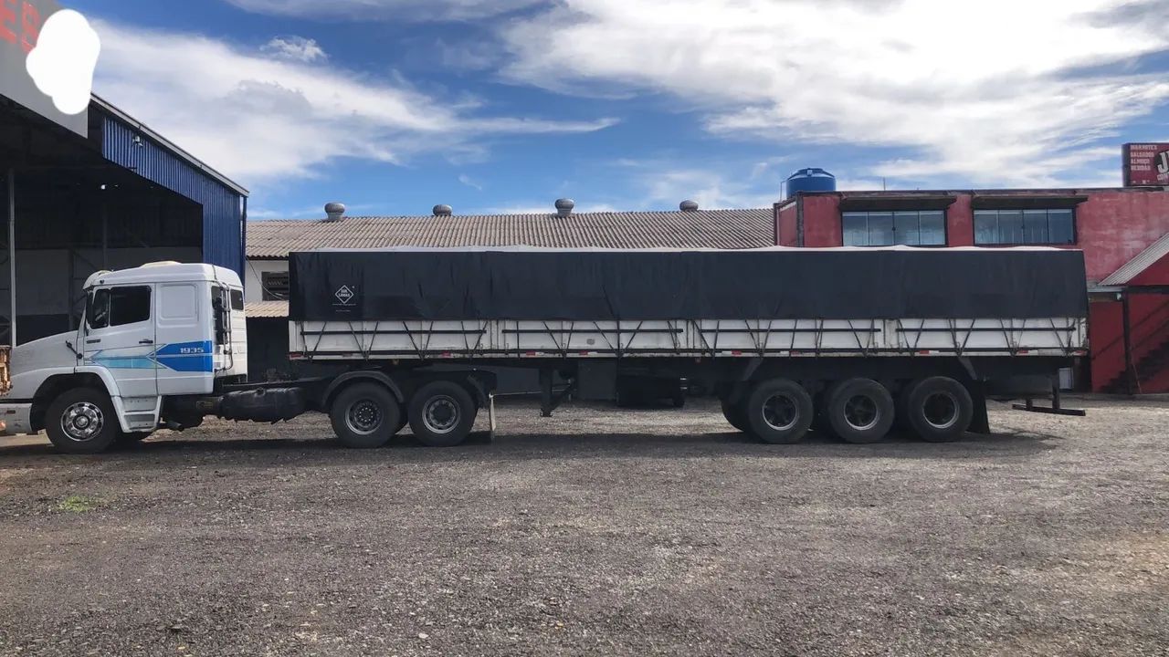 Carreta Random ano 1995 graneleira  - Foto 4