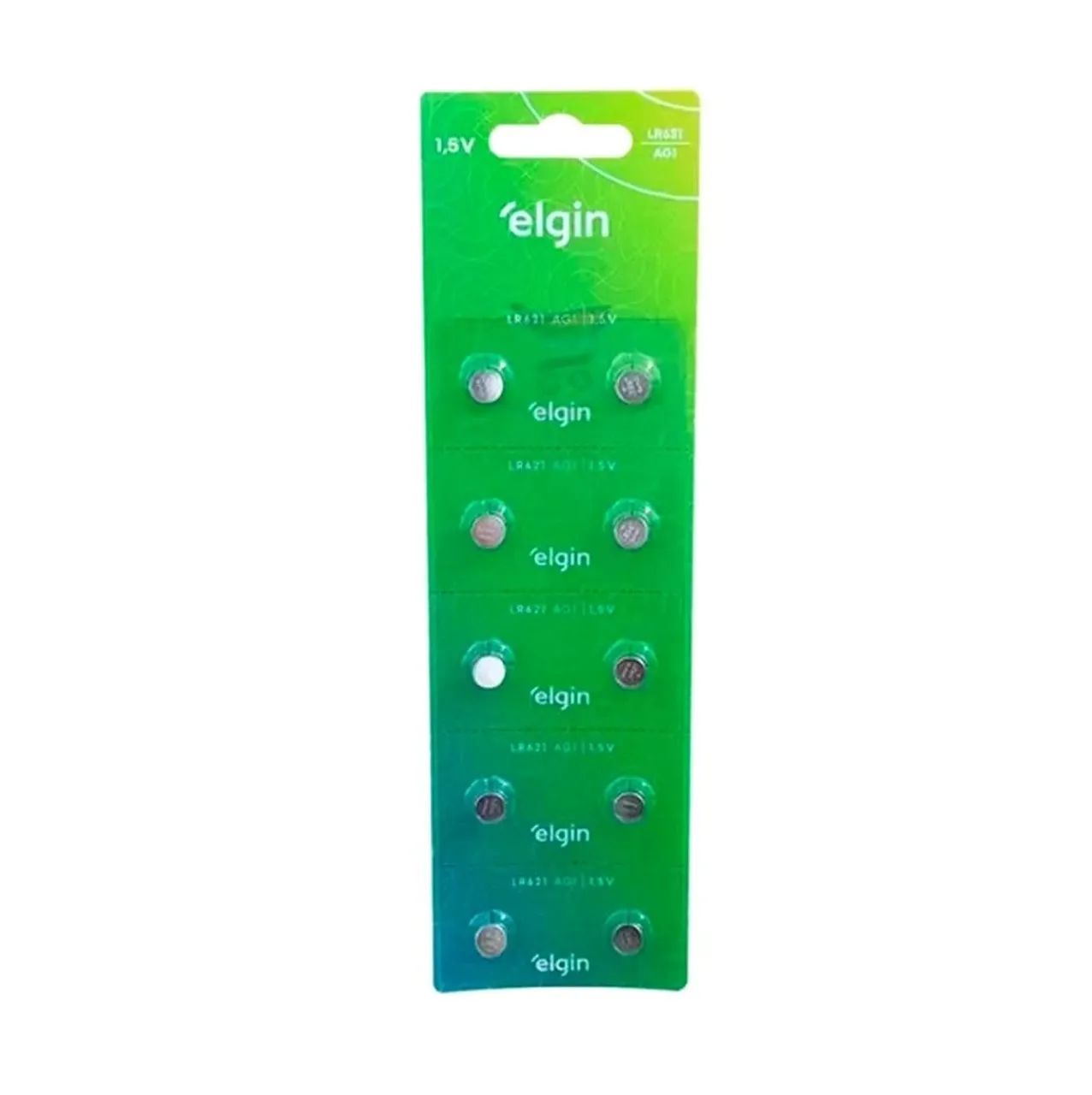 Bateria Elgin LR621 AG1 1,5V - Blister com 02 unidades - Foto 2