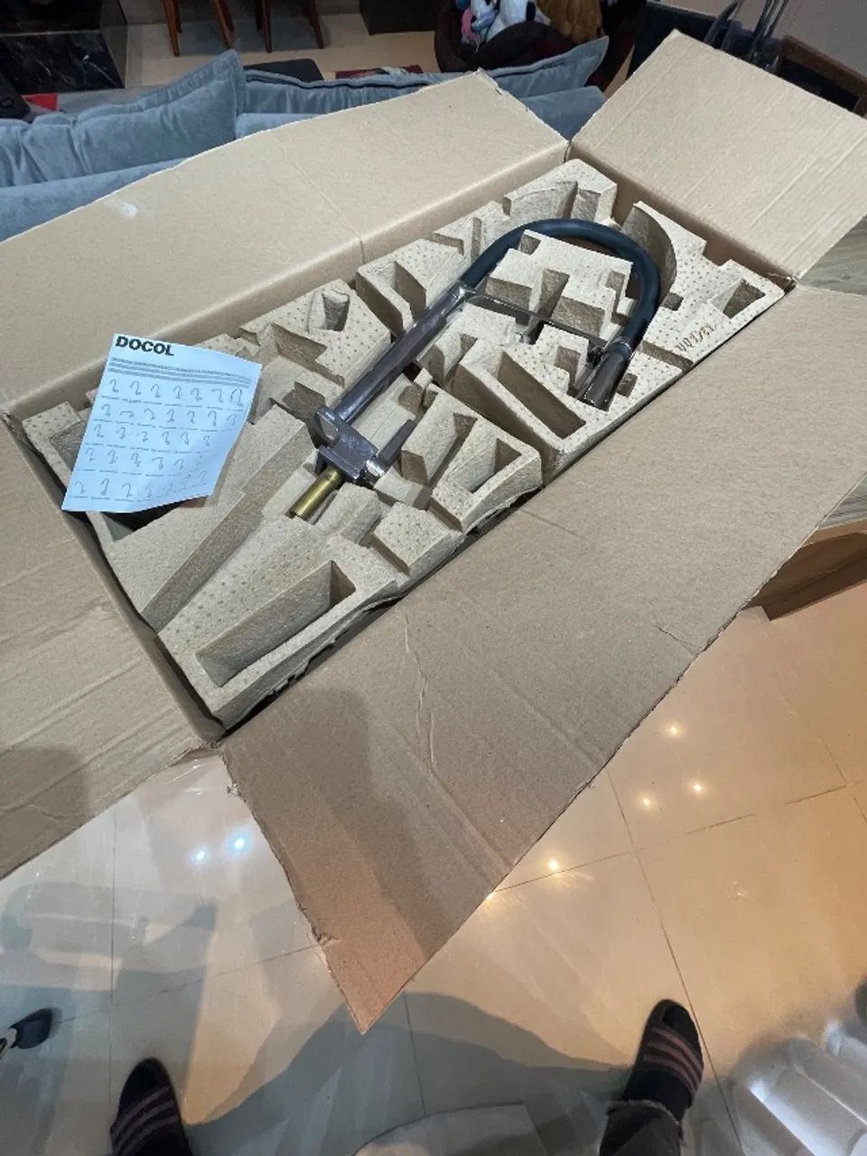 Grifo de cocina Docol64961609320321120