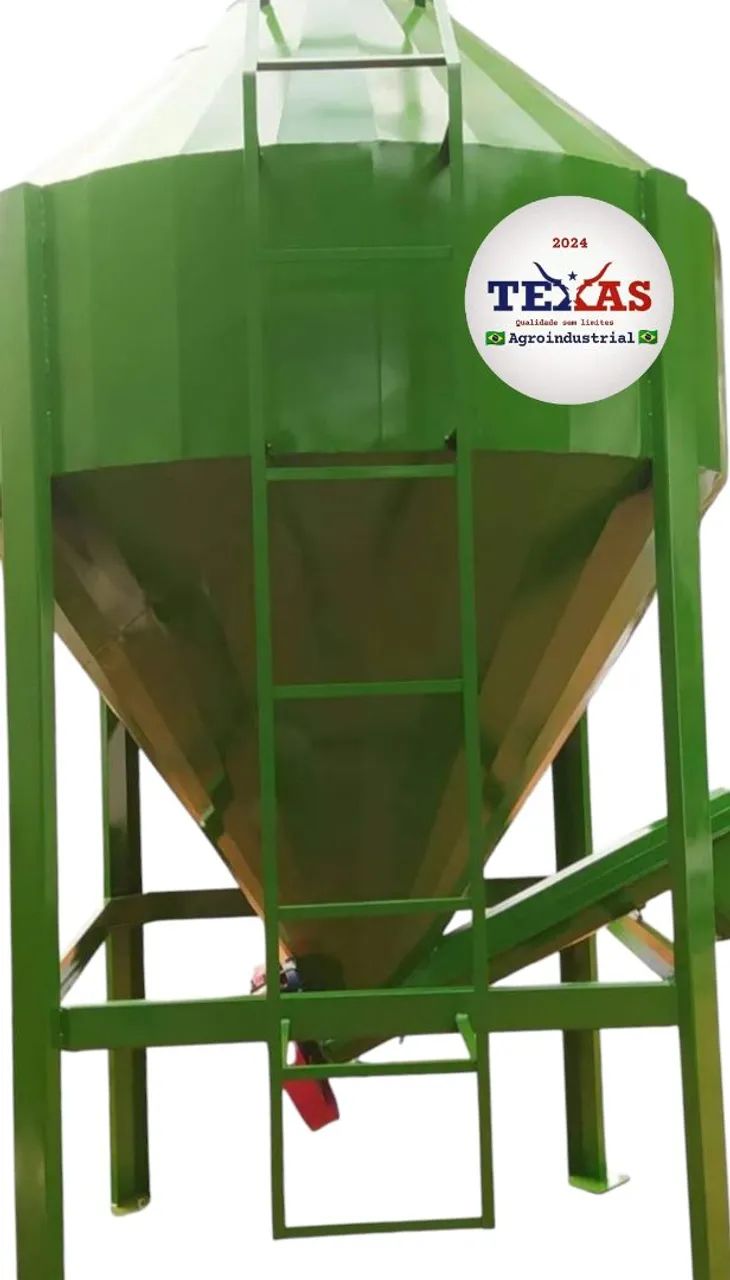 Silo Metálico para Grãos e Produtos Agrícolas