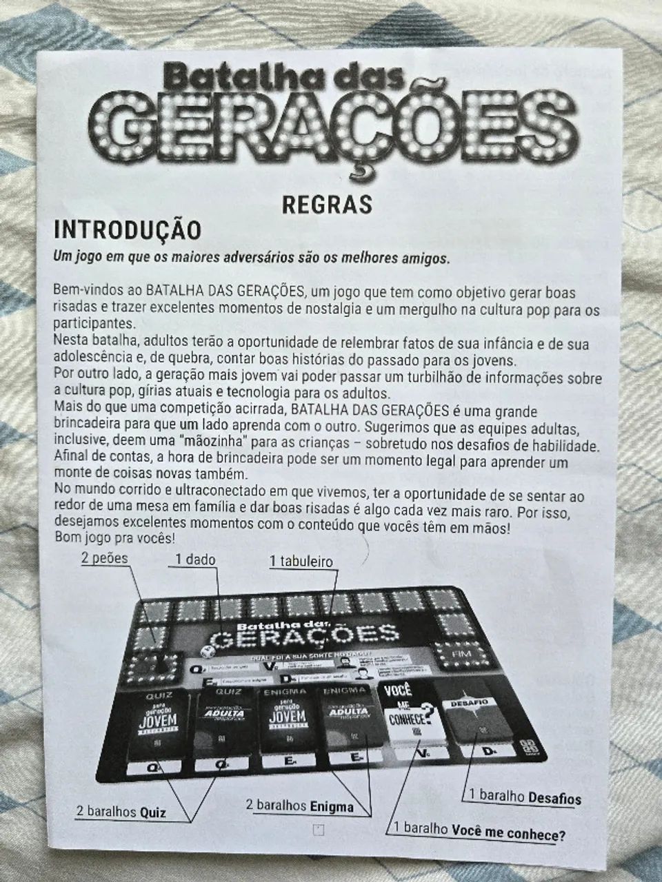 Batalha das Gerações - Jogo de tabuleiro - Completo - Foto 3