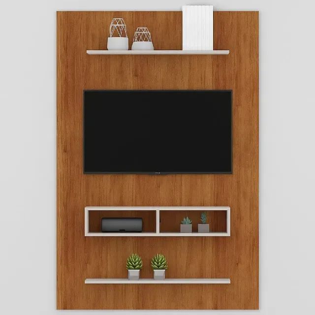 Painel Byte Mel/Off White ate 43 polegadas 