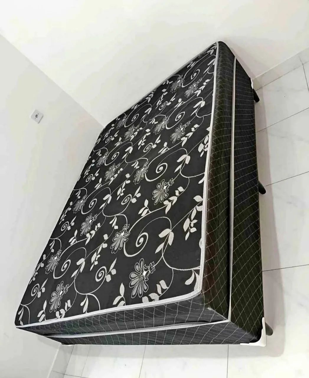 CAMA CASAL BOX CONJUGADA 20CM COM MOLAS ENSACADAS OU SEM FRETE GRÁTIS 