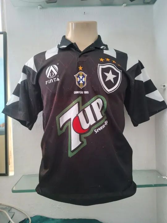 Camisa Botafogo -RJ 1995 - Seven Up -  FINTA - Tamanho M