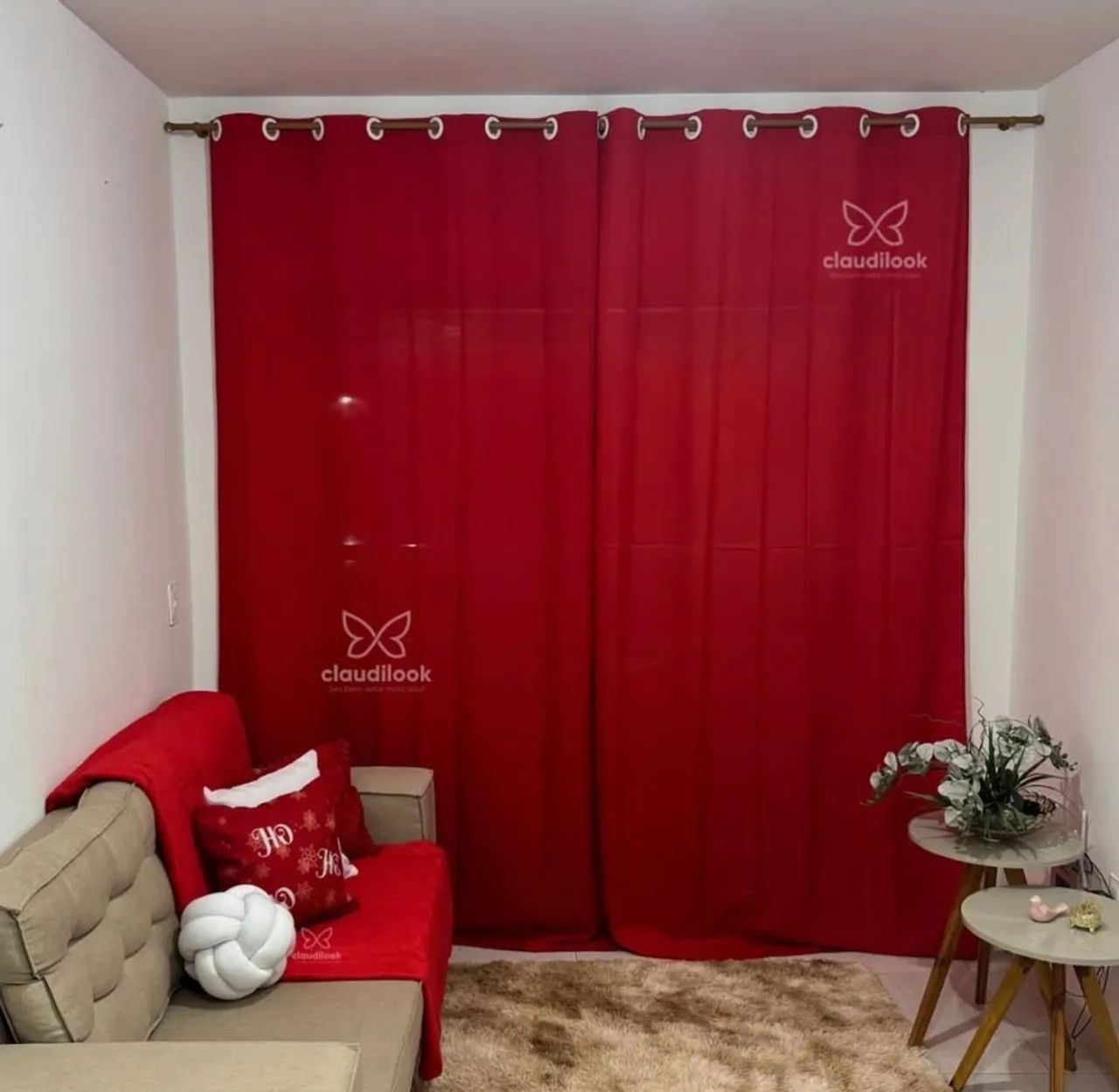 Cortinas Oxford para sala - Foto 4