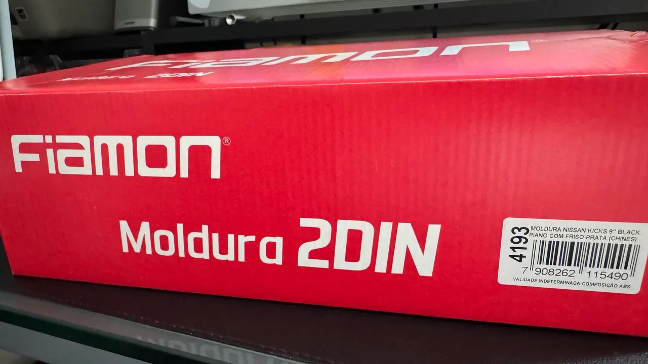 Moldura Multimídia 9 polegadas Nissan Kicks 2016 a 2021 - Foto 2