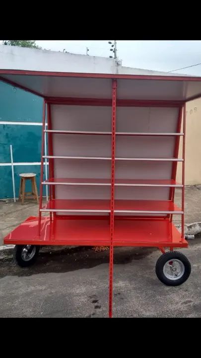 Carrinho..treiler..expositor - Foto 2