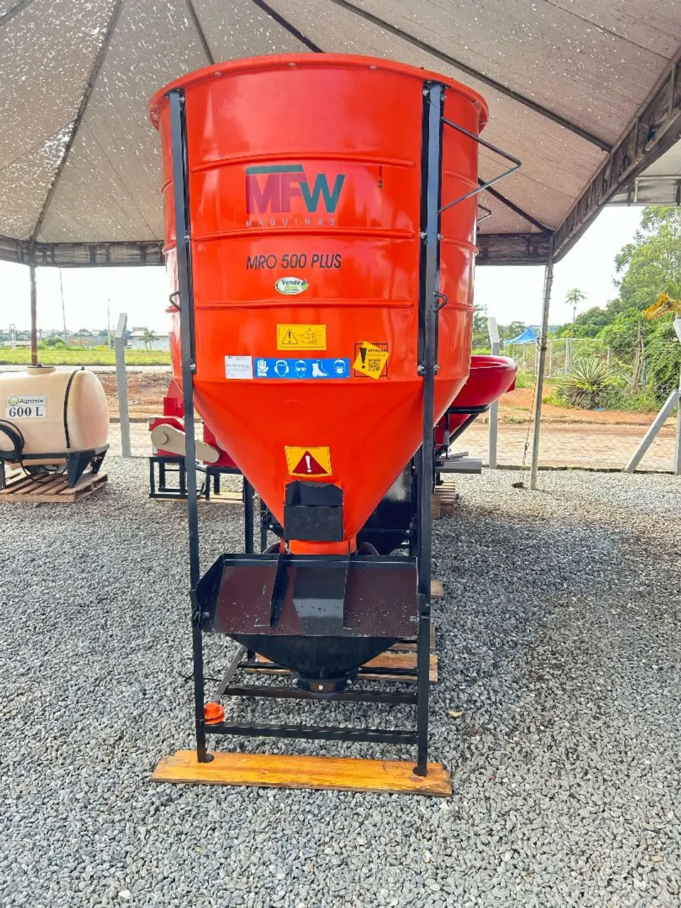 Misturador de Ração MFW MRO 500 Plus