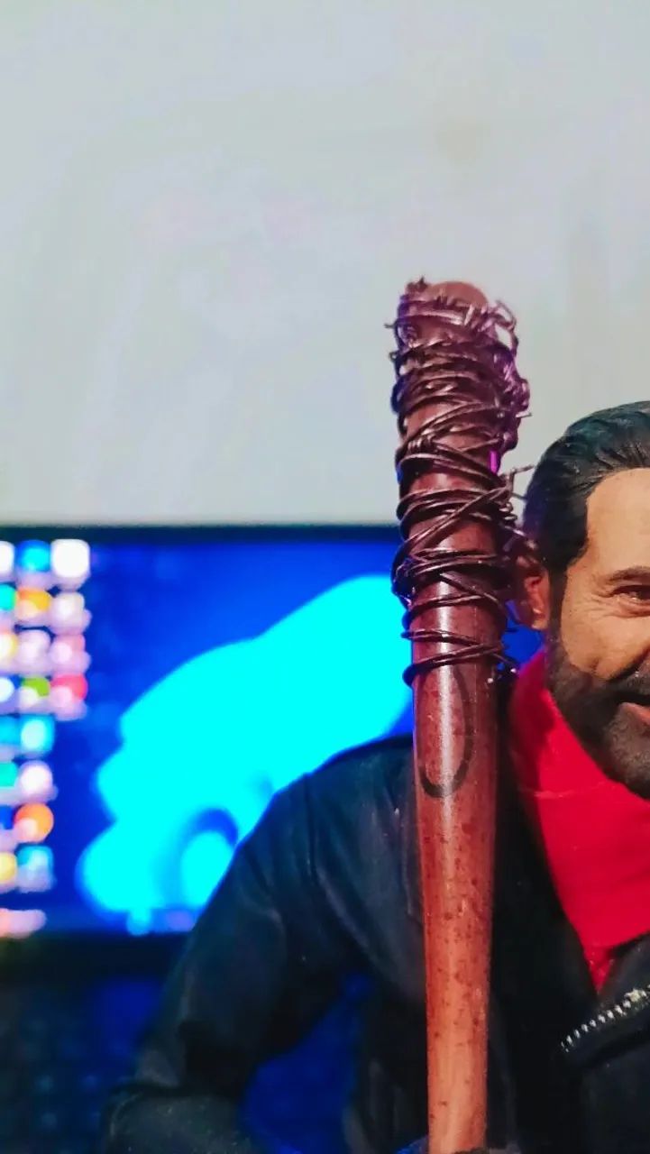 Action Figure Negan - The Walking Dead Feito a mão !  - Foto 5
