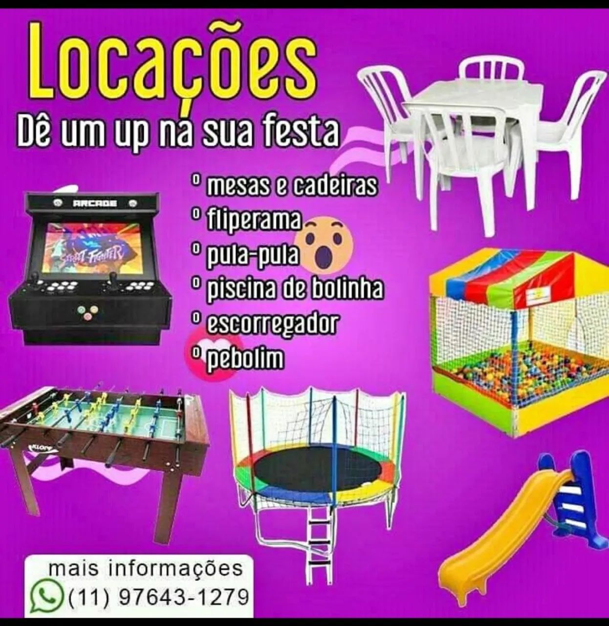 Mesas e Cadeiras Locação  - Foto 5