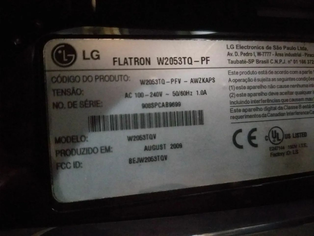 Monitor LG Flatron 20 polegadas - Foto 4