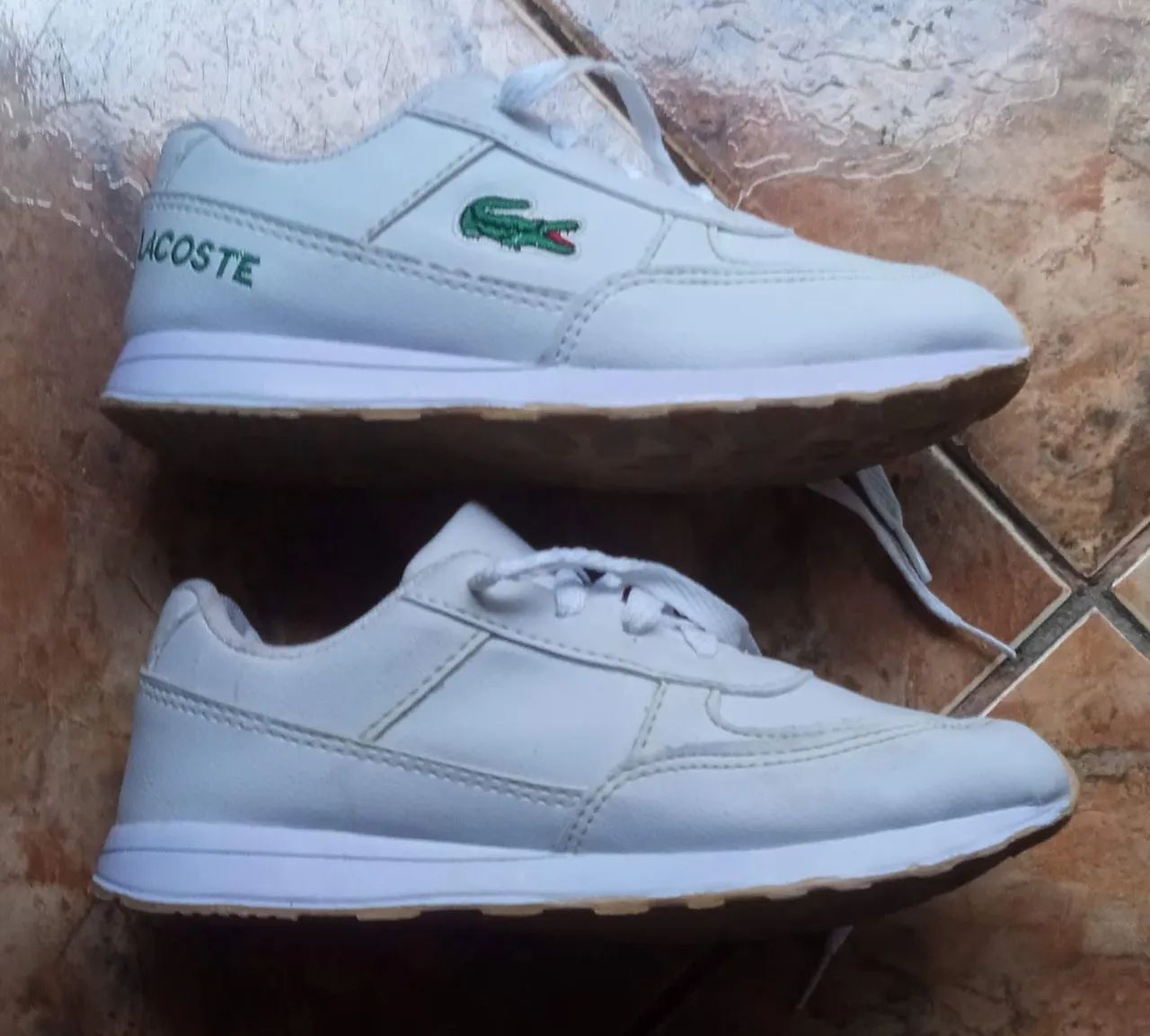 Tênis Infantil Branco tamanho 33 - Foto 3