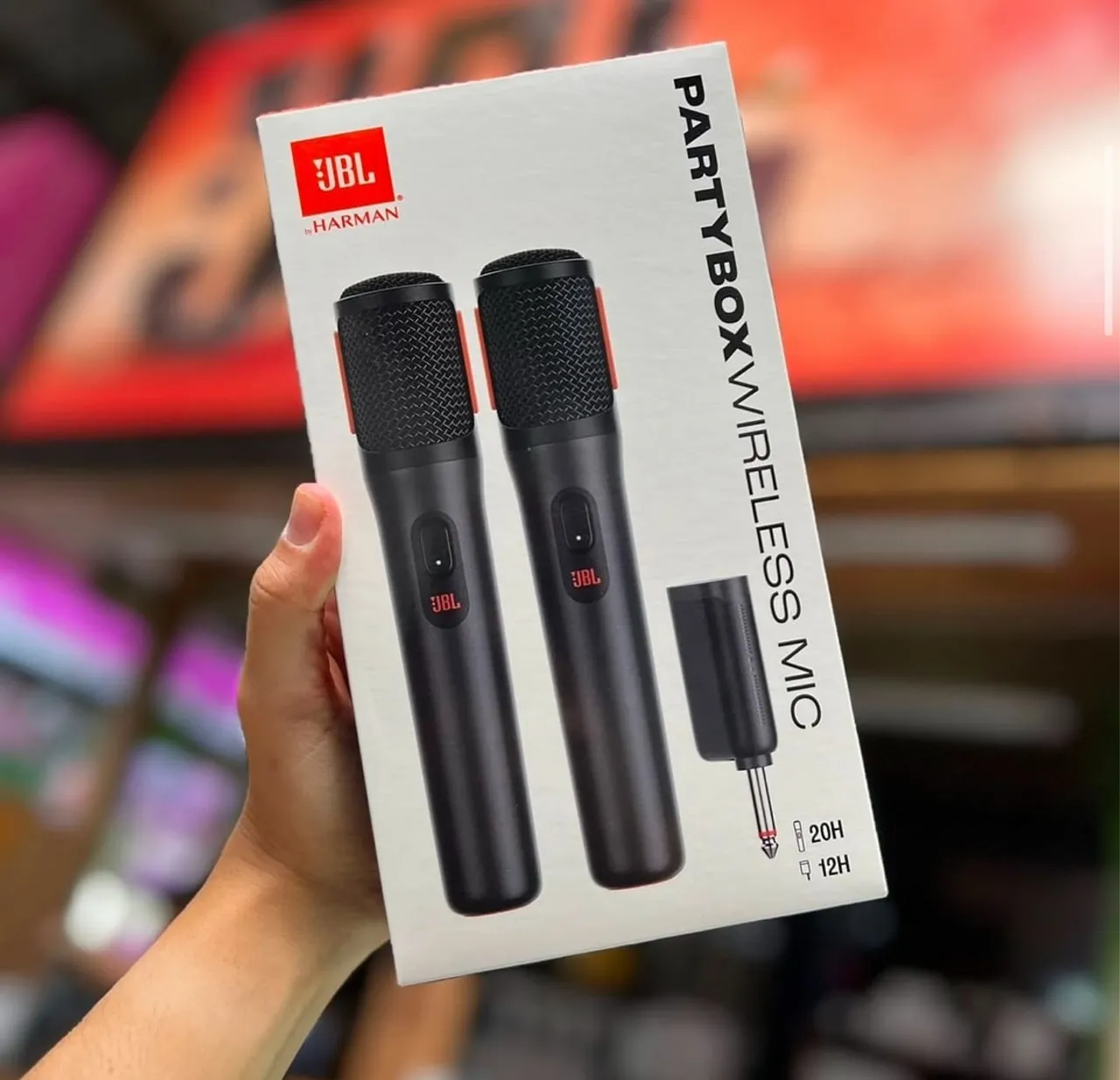 Microfone sem FIO, Lacrado, Garantia Jbl Nacional