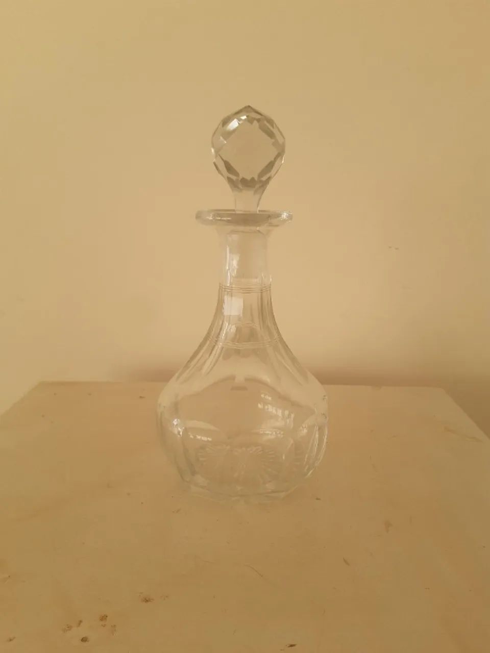 Garrafa licoreira de cristal lapidado - Foto 4