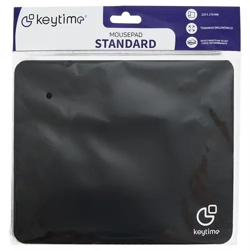 Mousepad Padrão Keytime Standard 220x178x3mm - WZetta - Foto 5
