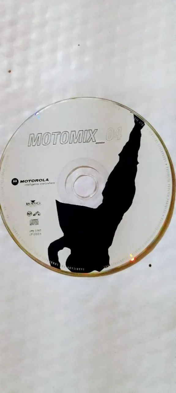 CD Motomix _04 ( cd raro, promocional da Motorola) 2003 - Foto 3