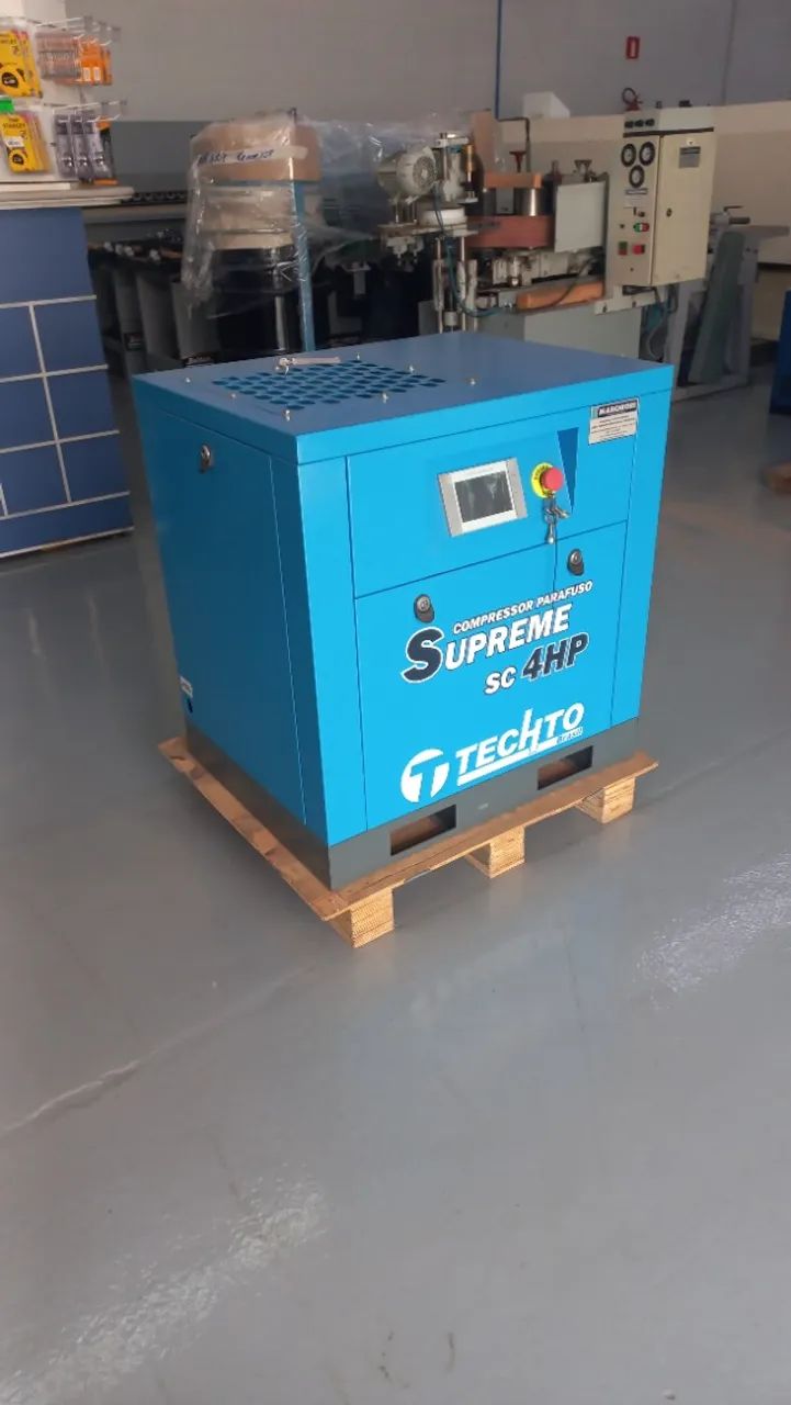 Compressor Parafuso Techto supreme SC 4 HP - Foto 3