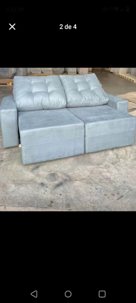 Sofá Pequi Retrátil É Reclinável Novo Produto Na Caixa/Pronta Entrega  - Foto 3