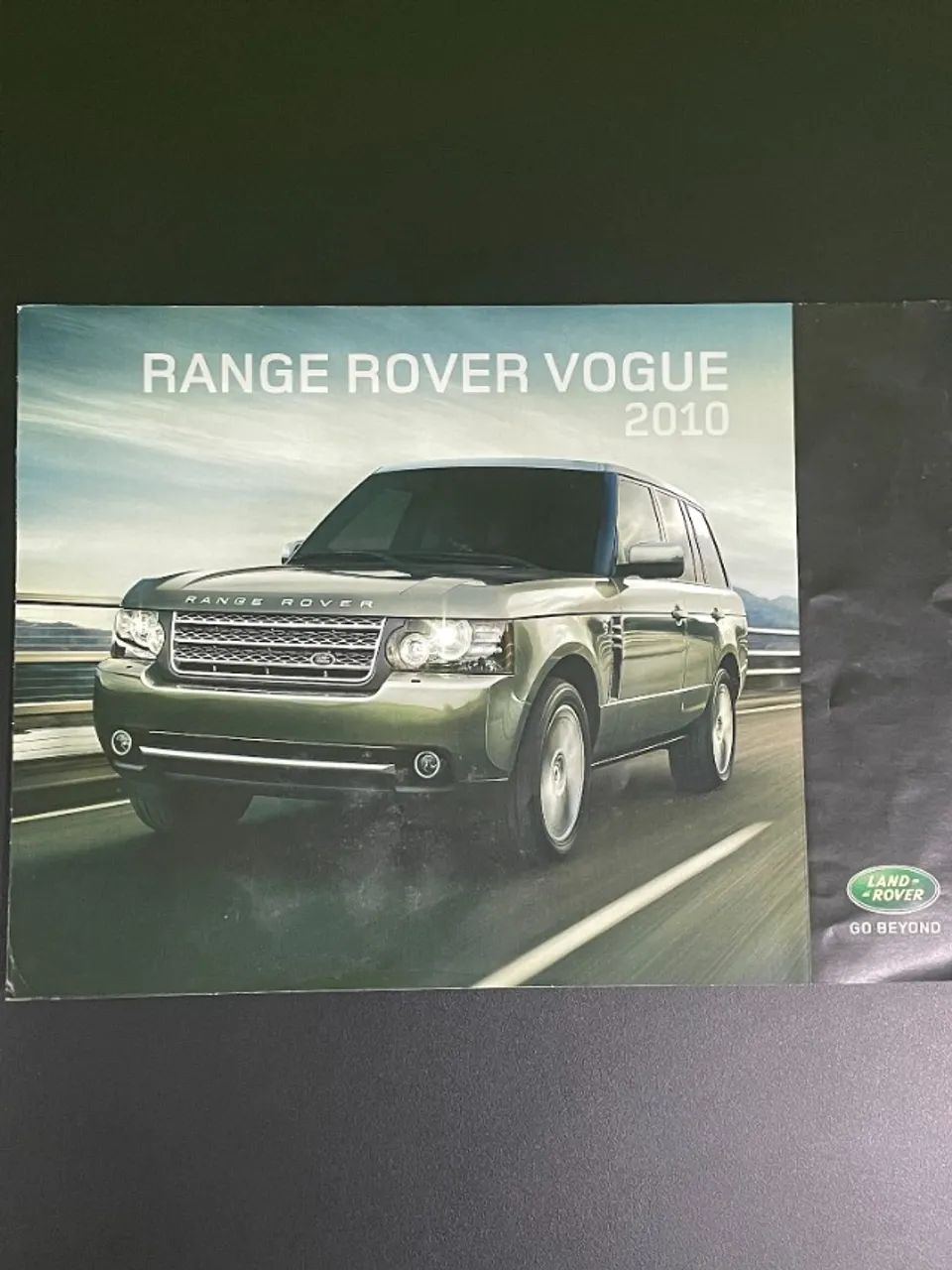 Livreto / Panfleto De Lançamento - Range Rover Vogue L322