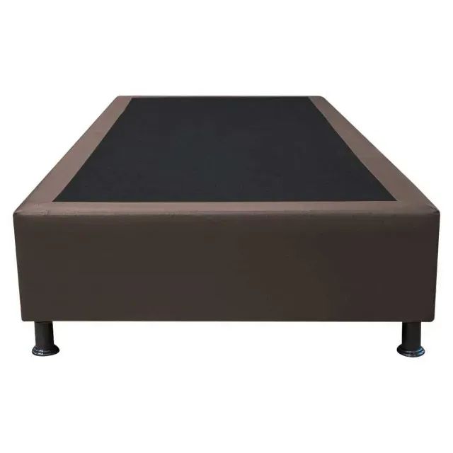 Base box solteiro na cor marrom (promoção)
