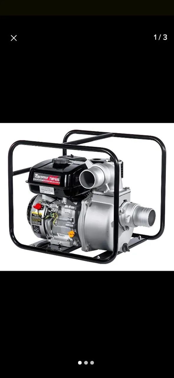 Motobomba gssolina 6 5hp, 4t, auto escorvante, Twp80s-xpToyama 